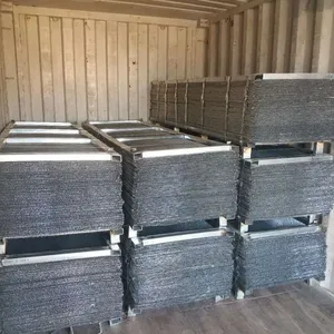 600mm X 2440mm High Rib Lath Factory Standard Ribbed Wire Mesh Stucco Reinforcement Low-Cost Plaster Base for Roofing Wall thumbnail-6