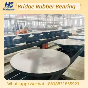 Laminated Rubber Bearing for Bridge / Bridge Elastomeric Laminated Rubber Bearing Pad thumbnail-1