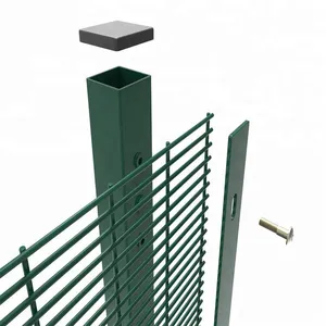 Premium 3D Curved Welded Wire Mesh Fencing - Ideal for Garden and Landscape Design thumbnail-3