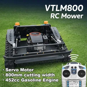Vigorun VTLM800 Industrial Grade 4-Stroke Zero Turn Cordless Robot Lawn Mower With 360 Degree Rotation Low Energy Consumption thumbnail-1