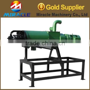 Screw Press Cow Manure Dewater Machine/cow Manure Dehydrator Made in China thumbnail-1