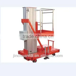 Single Mast Mobile Hydraulic Folding Lift Table thumbnail-1