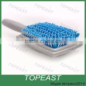Professional Plastic Hair Brush Baby Children Kids Hair Brush thumbnail-1