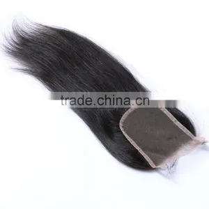 Peruvian Straight Hair Bundles With Closure thumbnail-5