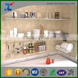 Stainless Steel Wall Mount Display Rack thumbnail-2