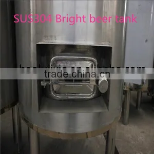 Stainless Steel Bright Beer Tank for Brewhouse Stainless Steel Beer Brewing Equipment/beer Manufacturing Equipment thumbnail-1