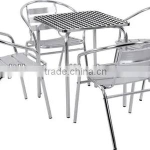 Aluminum Chair And Table For Garden thumbnail-1