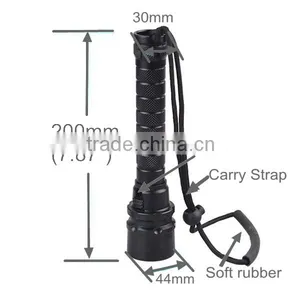Waterproof 3800 Lumens 3 LED XML T6 Diving Torch With Carry Strap YT-63 thumbnail-5