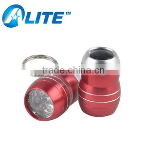 Mini Pocket Flashlight 6 LED Light Torch Lamp Portable Keychain thumbnail-1