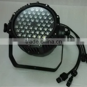 Outdoor Stage Led Wall Wash Light Wholesale Low Price Led Par RGBW Wall Washer 54x3w DMX512 DJ Light Moving Band Led Road Case thumbnail-2