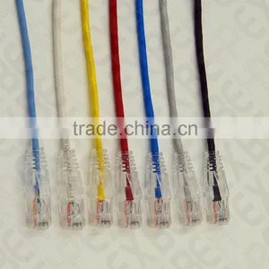 100% Fluke Test Slim UTP CAT6A PATCH CABLE RJ45 Cable thumbnail-1