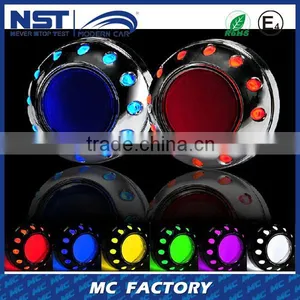 Newest Wholesell Auto Bi-xenon Hid Projector Lens Light Angel Eyes thumbnail-2