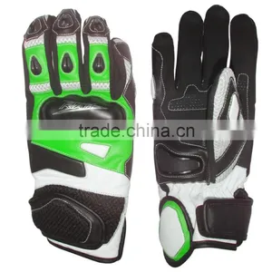 Cheap Custom Handmade Motorbike Leather Gloves thumbnail-2