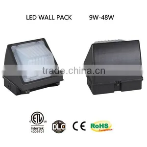 Indoor and Outdoor Ip65 9W 48w Led Wall Pack Light DLC ETL CE RoHS thumbnail-1