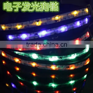 Safety Pet id Tag, Led Dog Pet Tag Flashing Light Up Safety Collar thumbnail-2