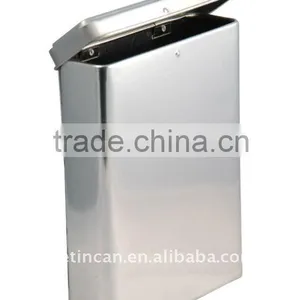 Chewing Gum Tin Box With Neck-in Lid thumbnail-1