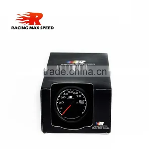 Wholesale LED Display Racing Auto Oil Filled Pressure Gauge thumbnail-3