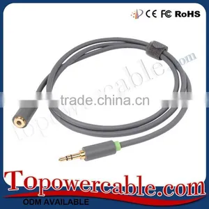 Male To Female Aux Cable Cord Audio Cable Lead Car Aux Cord For Samsung Level thumbnail-1