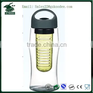 Plastic Tritan Citrus Water Bottle Lemon Water Bottle Fruit Infuser Water Bottle thumbnail-1
