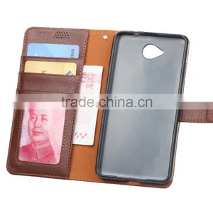 Luxury Litchi Grain Case for NOKIA 650 PU Leather Wallet Cover With Card Holder Stand Case TB-0096 thumbnail-3