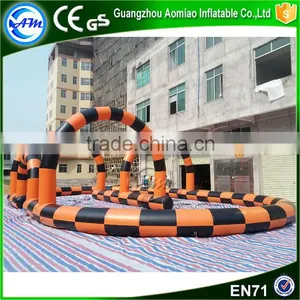 Outdoor Inflatable Race Track r Track for Sale Inflatable Zorb Ball Track for Rental thumbnail-4