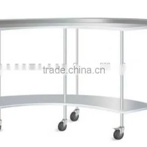 OEM Hospital Furniture Manufacturers Medical Stainless Steel Surgical Instruments Table thumbnail-1