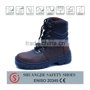 Winterhigh Cutcrazy Horse Steel Toe Leather Safety Boots thumbnail-1