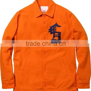 Pile Lined Coaches Jackets, Fleece Lined Coaches Jackets, Thrasher Coach Jackets thumbnail-5