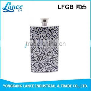 4oz Color Logo Printed Wine Bottle Cheap Price Hip Flask thumbnail-3