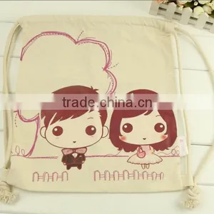 Plain Drawstring Bag thumbnail-1