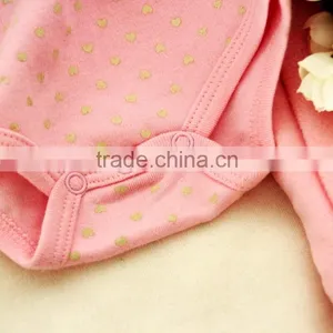 100% Cotton Baby Girl Carters Longsleeve Bodysuits With Chest Cat Embroidery thumbnail-4