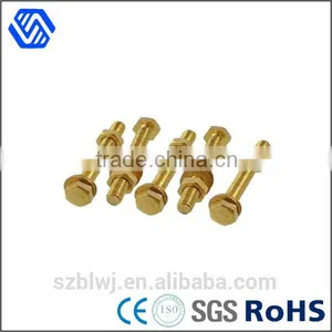 Hex Bolts and Nuts With Washer Brass Bolts and Nuts thumbnail-3