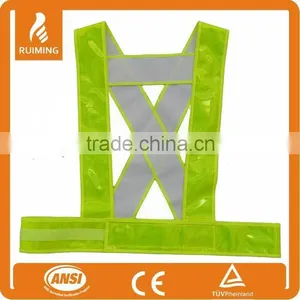 PVC Reflective Tape Cheap Style Safety Vest thumbnail-1