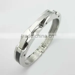 Fashion Carter Carbon Stainless Steel Men's Bracelet Bangle thumbnail-2