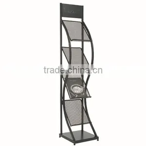 High Quality a5 Magazine Display Wire Metal Stand thumbnail-3