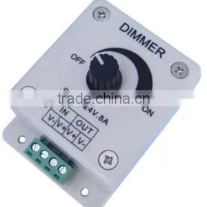DC 5V DC 12v DC 24v Rotated Dimmer 89*59*35mm Led Controller thumbnail-1