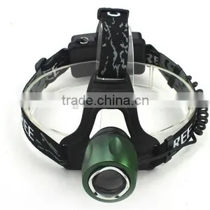 High Power Rechargeable Aluminum Led Zoom Function Headlamp Headlight thumbnail-2