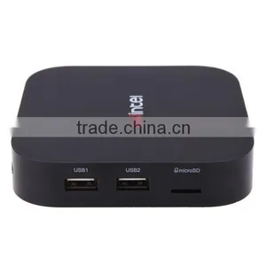 W8 Wintel Mini Pc Smart tv Intel Box for Windows 8.1 With Quad Core 1.33ghz Gpu, 2G+32G Intel Hd Graphic GPU and Bluetooth thumbnail-4