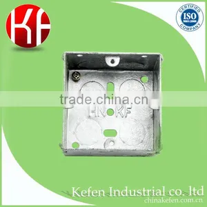 One Gang Metal Electric Junction Boxl thumbnail-2