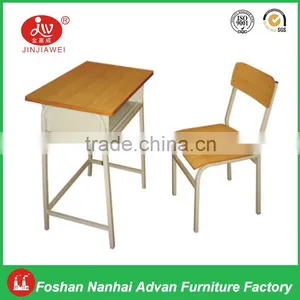 Children School Furniture Kids School Desk Chair,classroom Table With Bench thumbnail-1