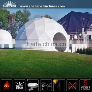 200 People White Cover Dome Tent for Outdoor Activities thumbnail-1