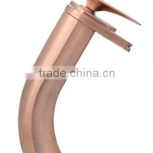 Single Handle Waterfall Vessel Filler Faucet thumbnail-1