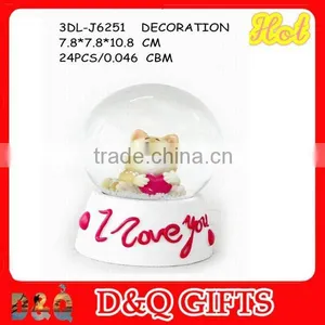 Poly Resin Christmas Photo Snow Globes thumbnail-4