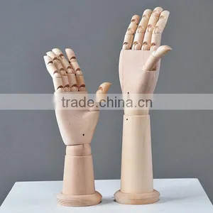 Wooden Articulated Hand, Display Mannequin Hand thumbnail-3