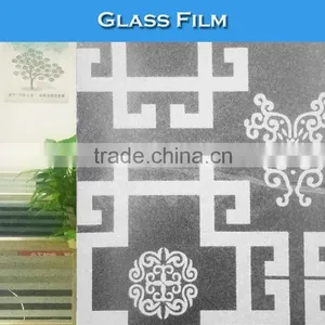 S040 12 Micron Colored Print Decoration Glass Window Covering thumbnail-5