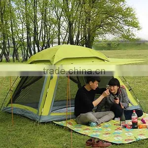3-4 Person Outdoor Camping Tent With 4 Doors thumbnail-3