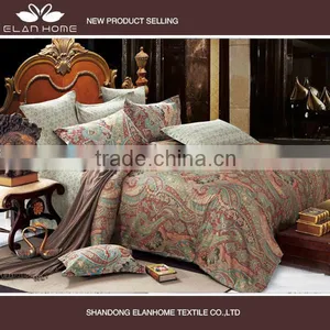 100% Cotton Beautiful Printing Fabric of Bedding Set thumbnail-1
