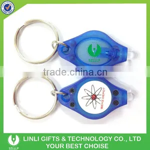 Plastic Led Cheap Custom Keychains thumbnail-4
