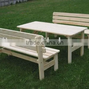 HL428 WoodenTable & Bench thumbnail-1