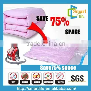 Home Storage Vacuum Plastic Comforter Storage Bag for Clothes thumbnail-1